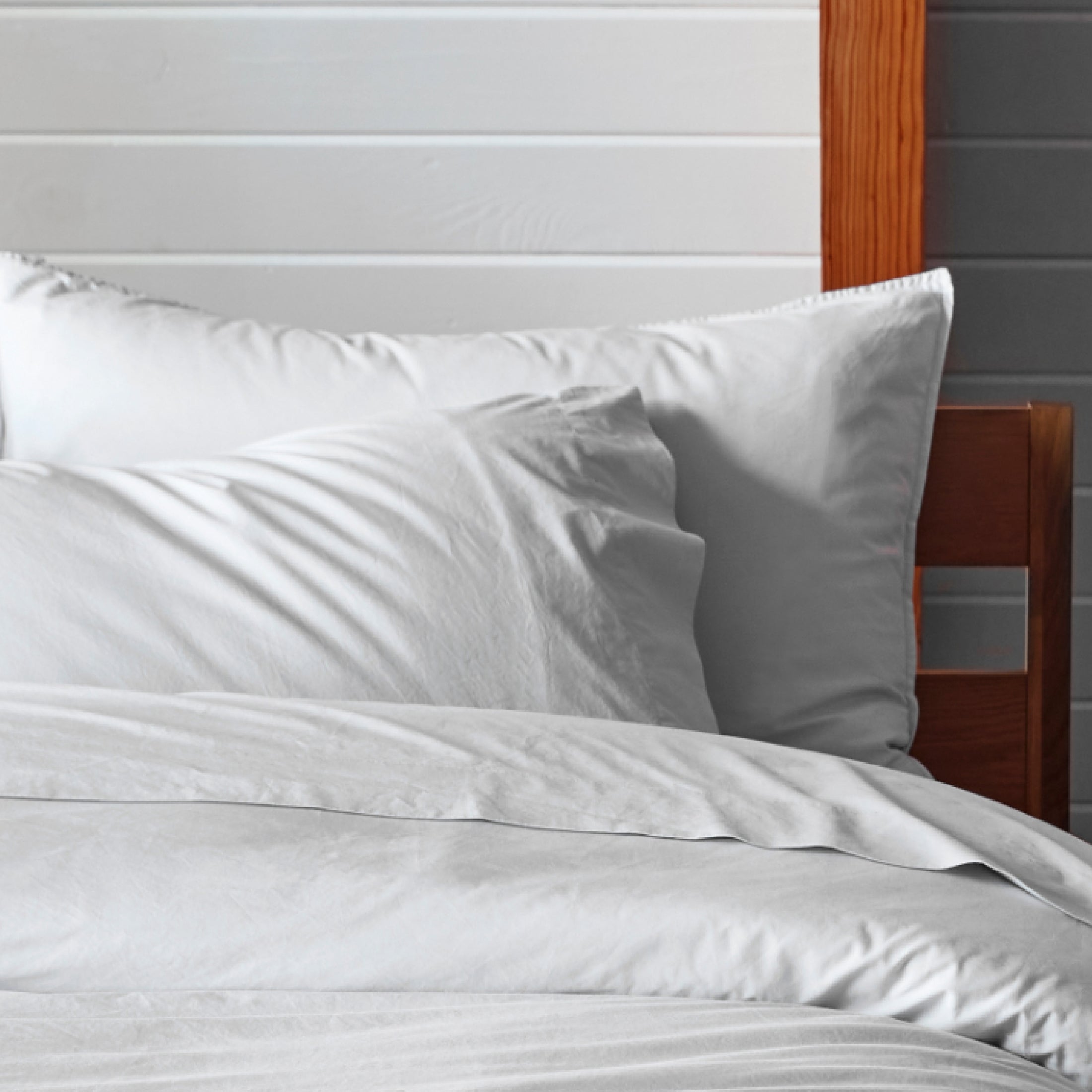 White percale clearance pillowcases