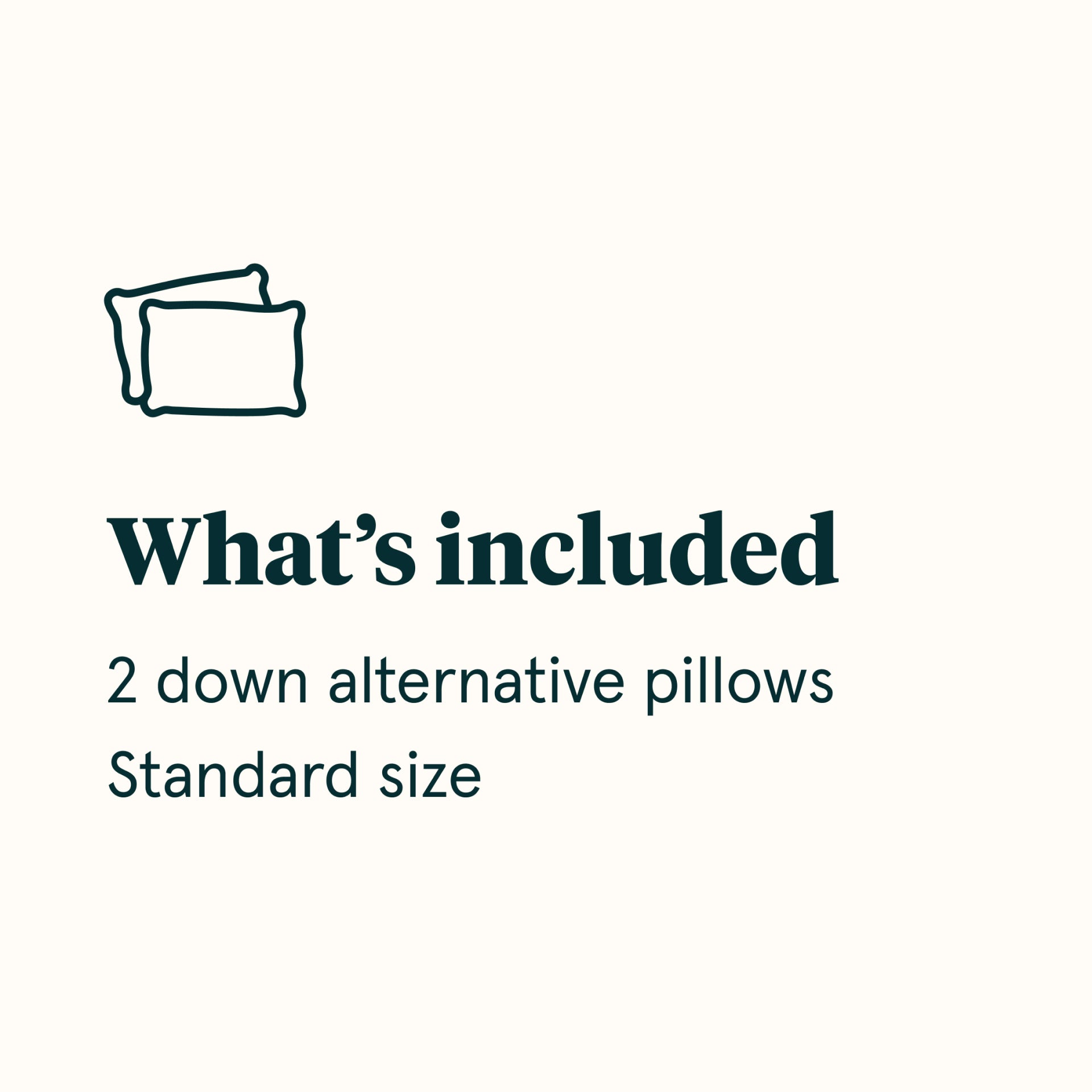 Turf & Needle Premium Pillow Stanard deals Size