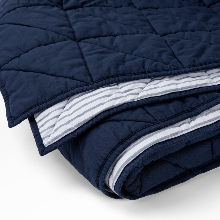 Reversible Cotton Stripe Quilt - … curated on LTK